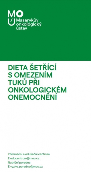 Dieta šetřící s omezením tuků při onkologickém onemocnění