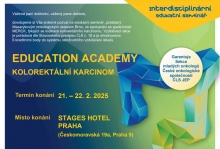 Education Academy - Kolorektální karcinom, 21. - 22. 2. 2025 v Praze